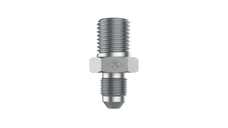 2404-04-06-B - 1/4" Male JIC x 3/8" Male NPTF 30°