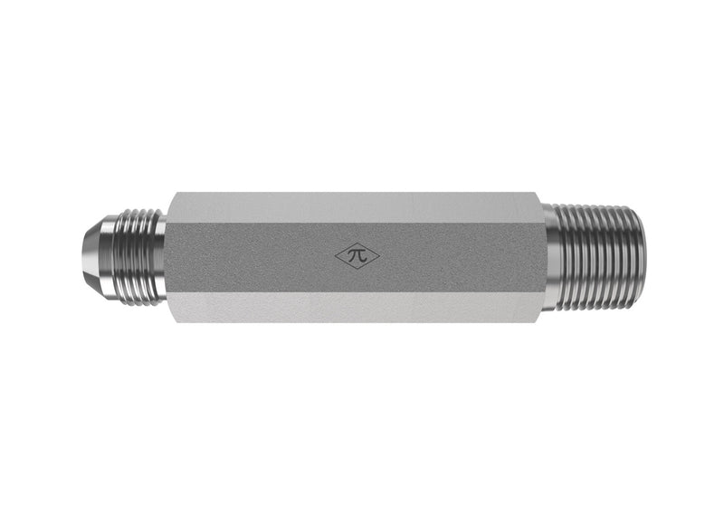 2404-LL-05-02-SS - 5/16" Male JIC x 1/8" Male NPTF 30°