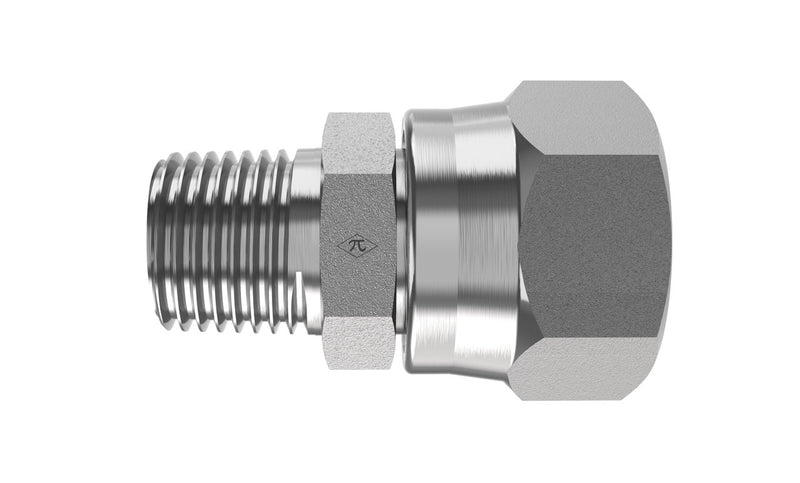 6505-24-24 - 1-1/2" Male NPTF 30° x 1-1/2" Female JIC Swivel